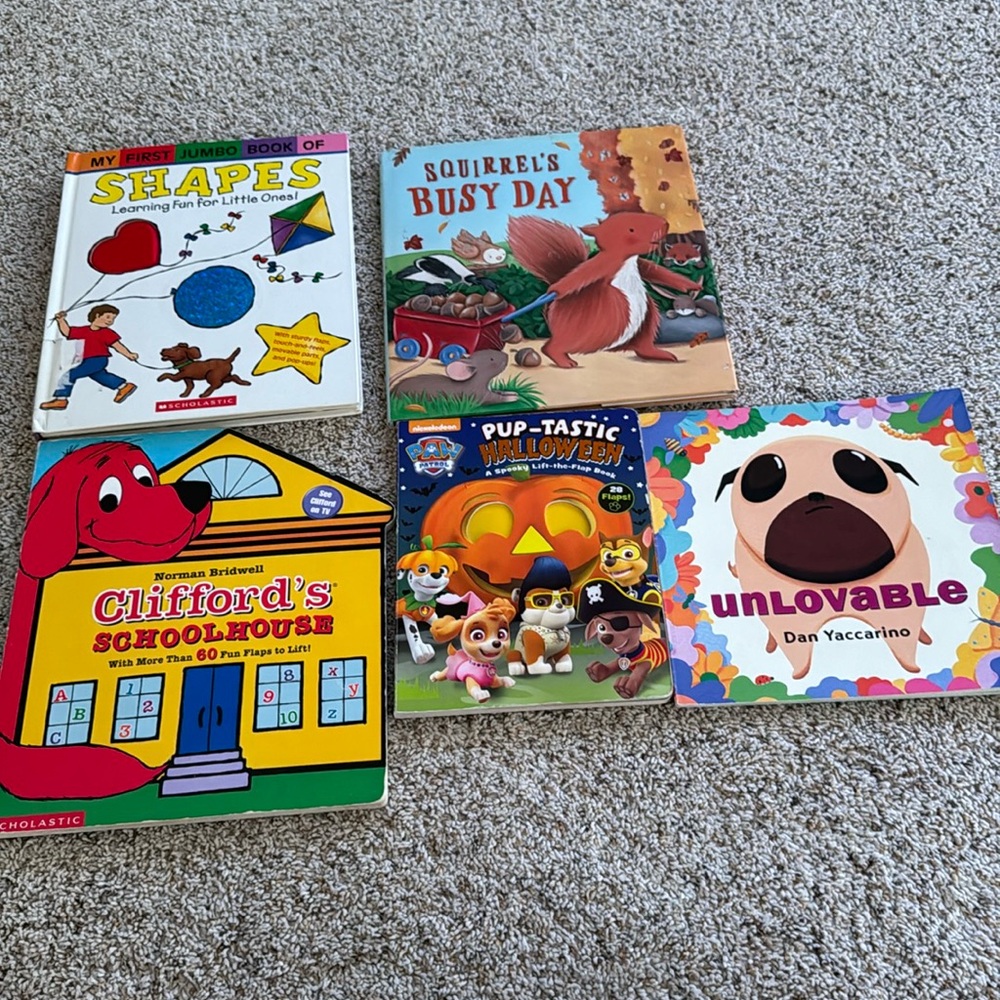 Kid books and board books